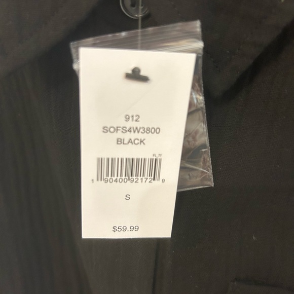 Saks Fifth Avenue Belted Knee Length Shirtdress - Picture 4 of 8